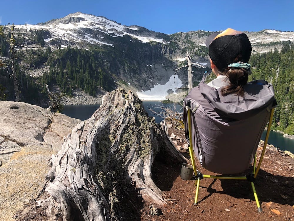 My One Pound Vice — A Backpacking Camp Chair